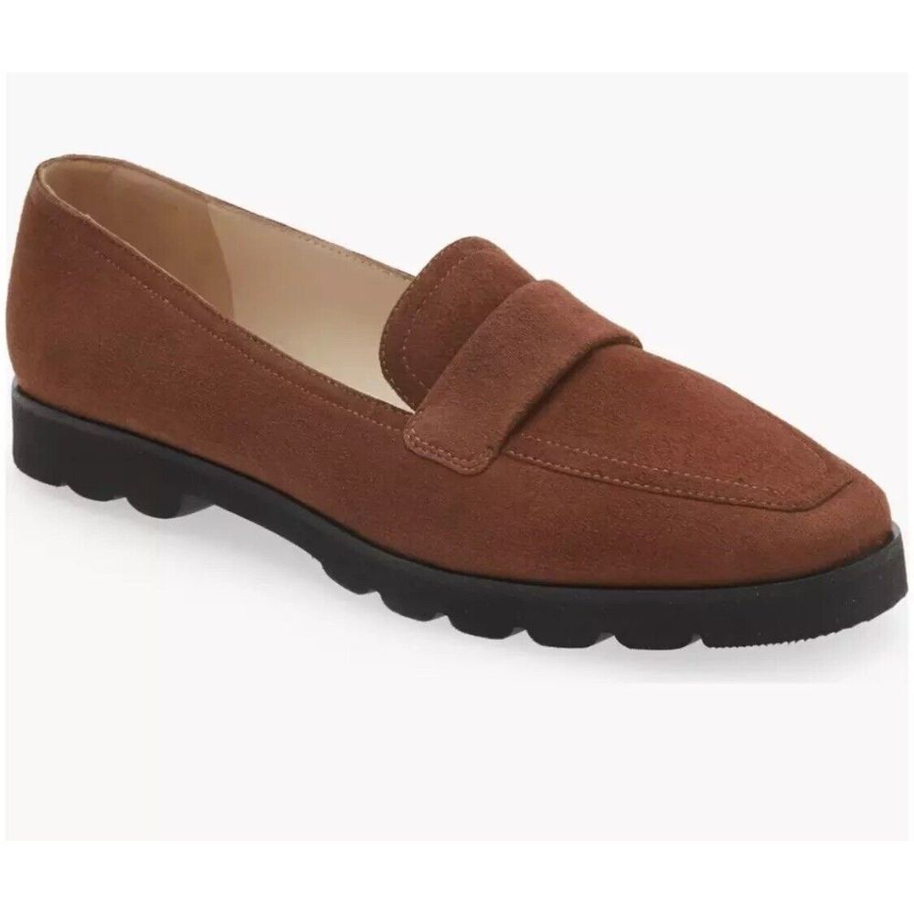 Amalfi by Rangoni Giuliano Loafer Italy made Castagno Cashmere brown Size‎ 8.5 W